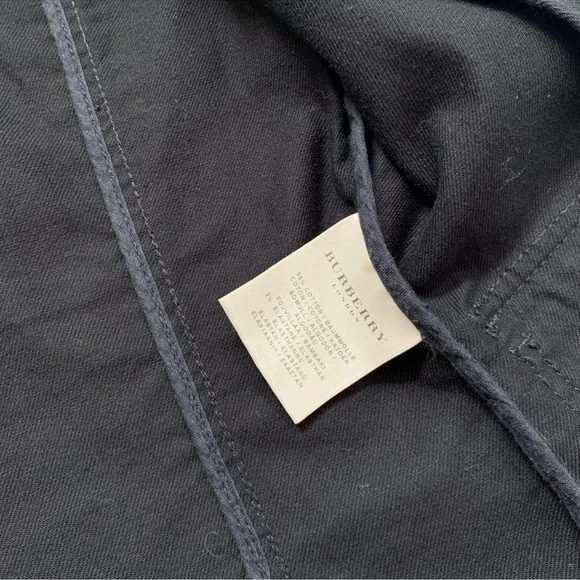 Burberry Black Blazer with Cream Piping - Picture 10 of 13